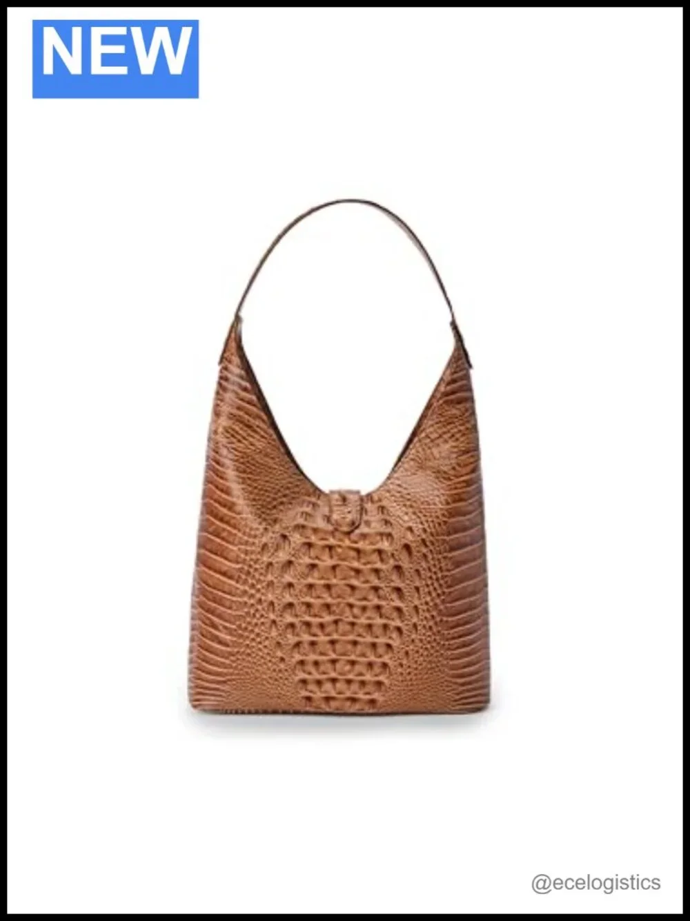 BRAHMIN Gwynne Leather Satchel Shoulder Bag with Pockets